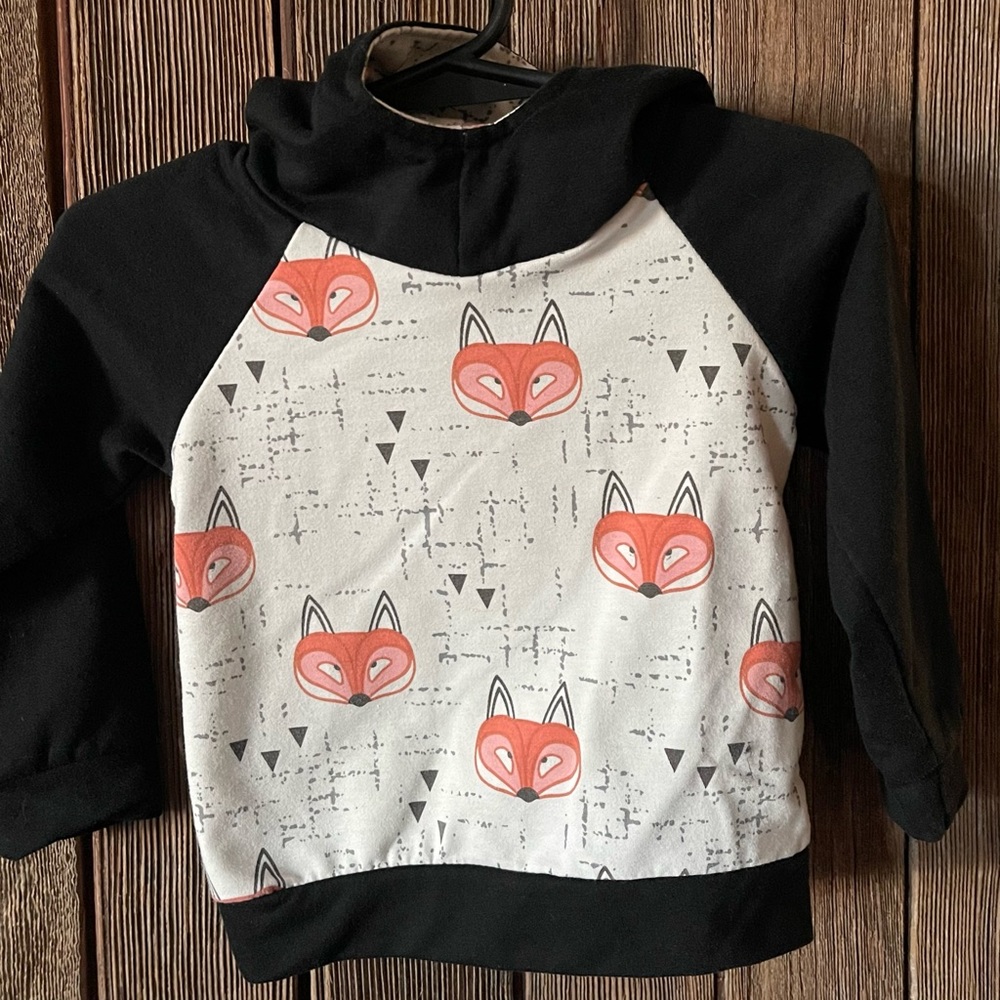 Adorable fox hoodie